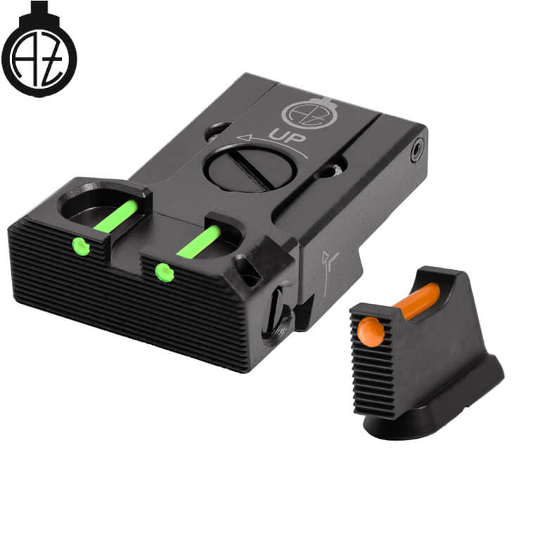 CZ 75B, CZ P-01, CZ 75 SP-01 mire regolabili | fibra ottica B