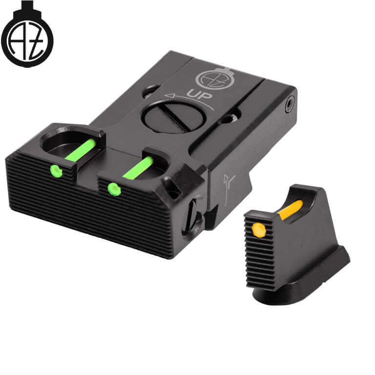 CZ 75B, CZ P-01, CZ 75 SP-01 mire regolabili | fibra ottica B