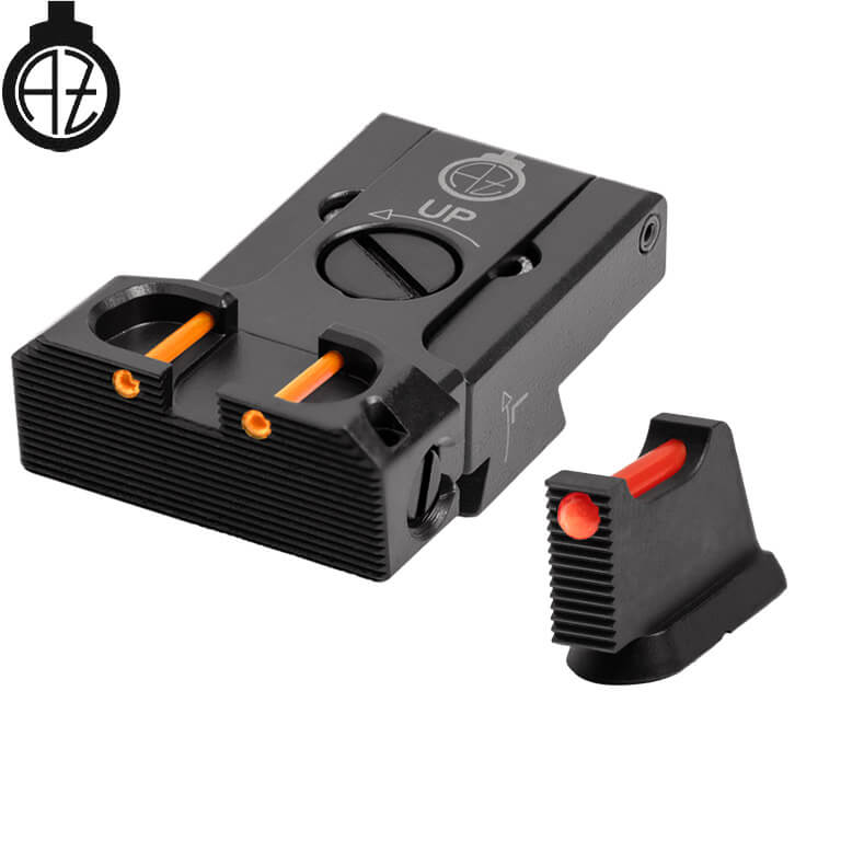 CZ 75B, CZ P-01, CZ 75 SP-01 mire regolabili | fibra ottica B