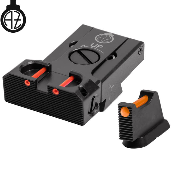 CZ 75B, CZ P-01, CZ 75 SP-01 mire regolabili | fibra ottica B