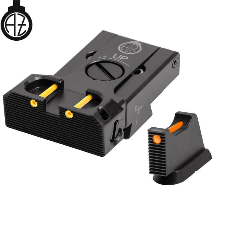 CZ 75B, CZ P-01, CZ 75 SP-01 mire regolabili | fibra ottica B