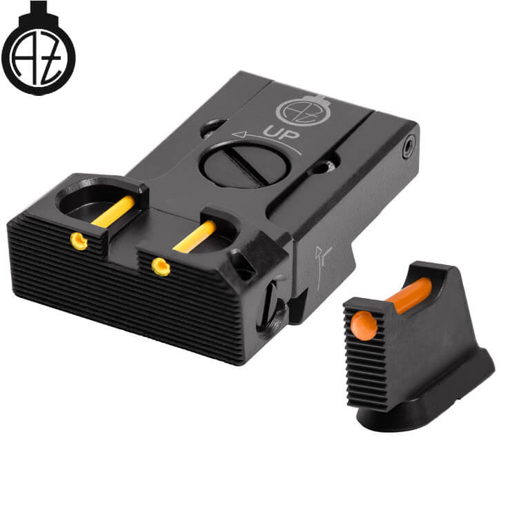 CZ 75B, CZ P-01, CZ 75 SP-01 mire regolabili | fibra ottica B
