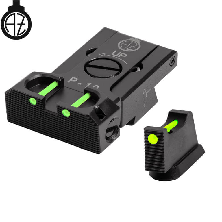 CZ P-10 mire regolabili | fibra ottica B