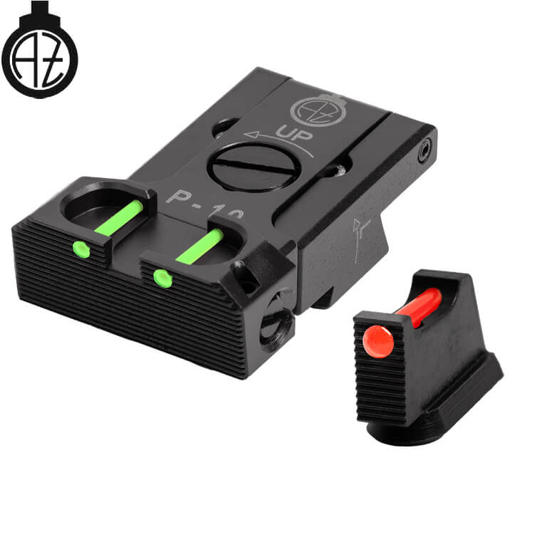 CZ P-10 mire regolabili | fibra ottica B