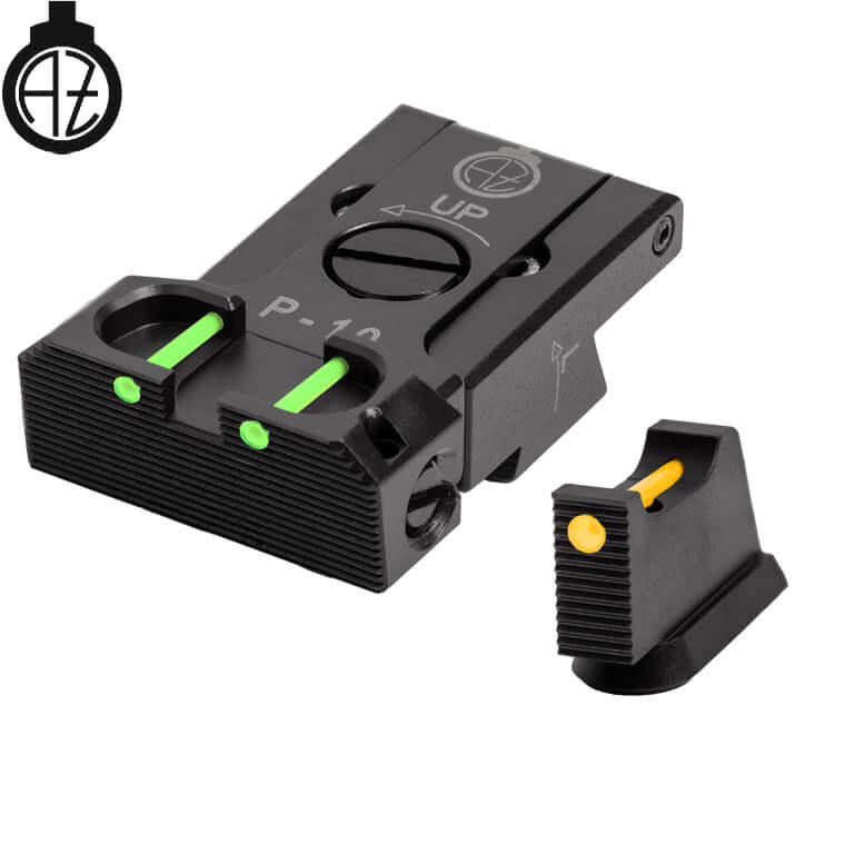 CZ P-10 mire regolabili | fibra ottica B
