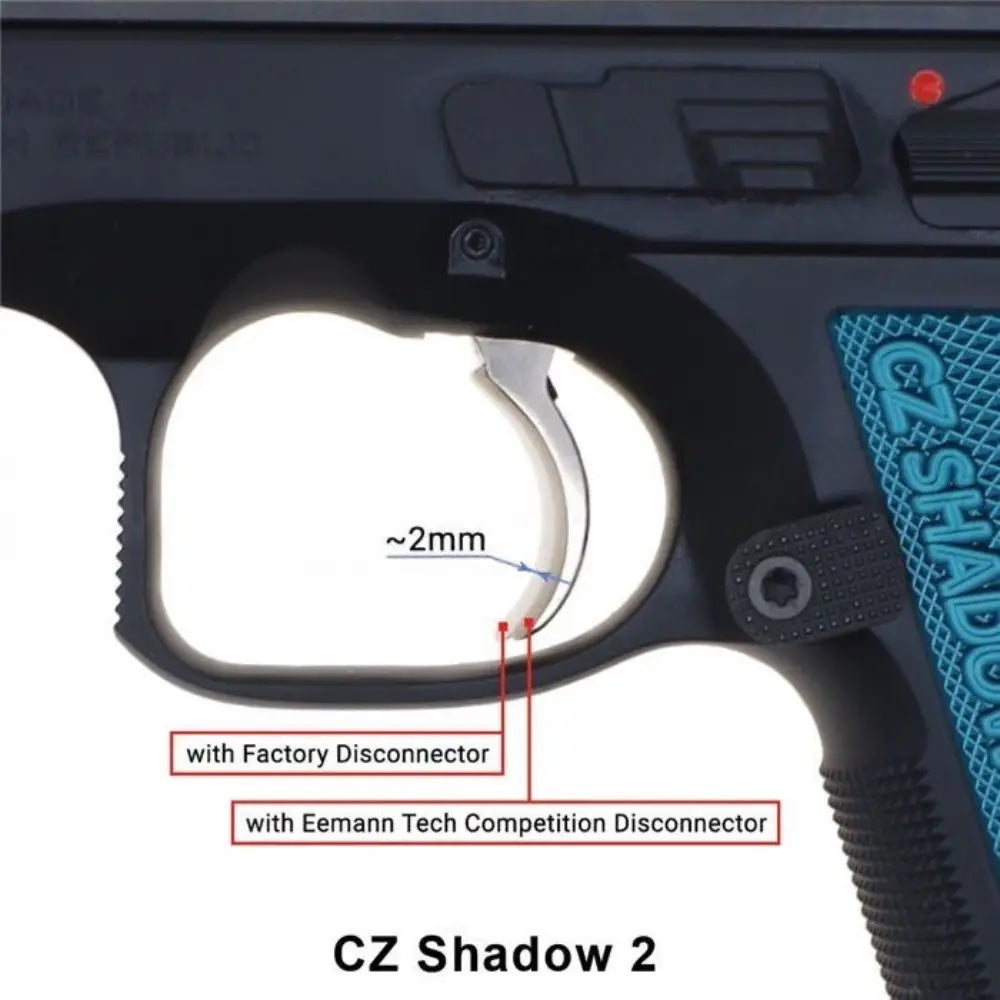 CZ Shadow 2, CZ 75 SP-01 Shadow disconnettore da competizione in ottone