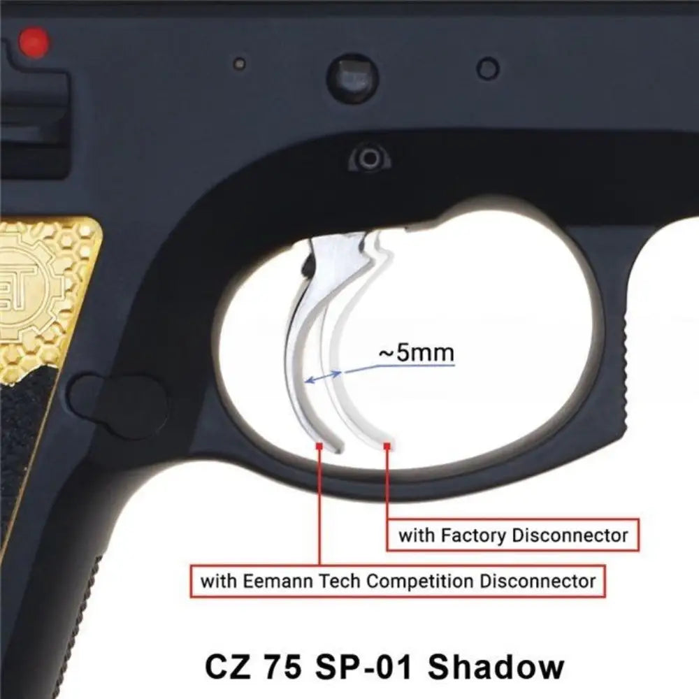 CZ Shadow 2, CZ 75 SP-01 Shadow disconnettore da competizione in ottone