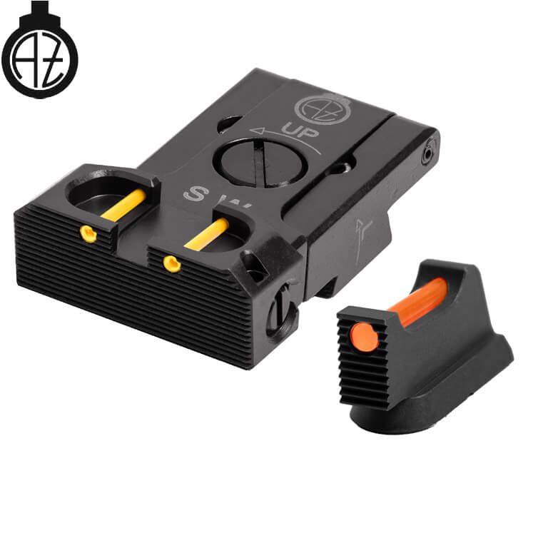 CZ Shadow 2, CZ 75 SP-01 Shadow mire regolabili | fibra ottica B