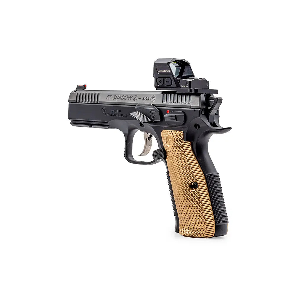 CZ Shadow 2 fermo carrello with shielded poggiapollice
