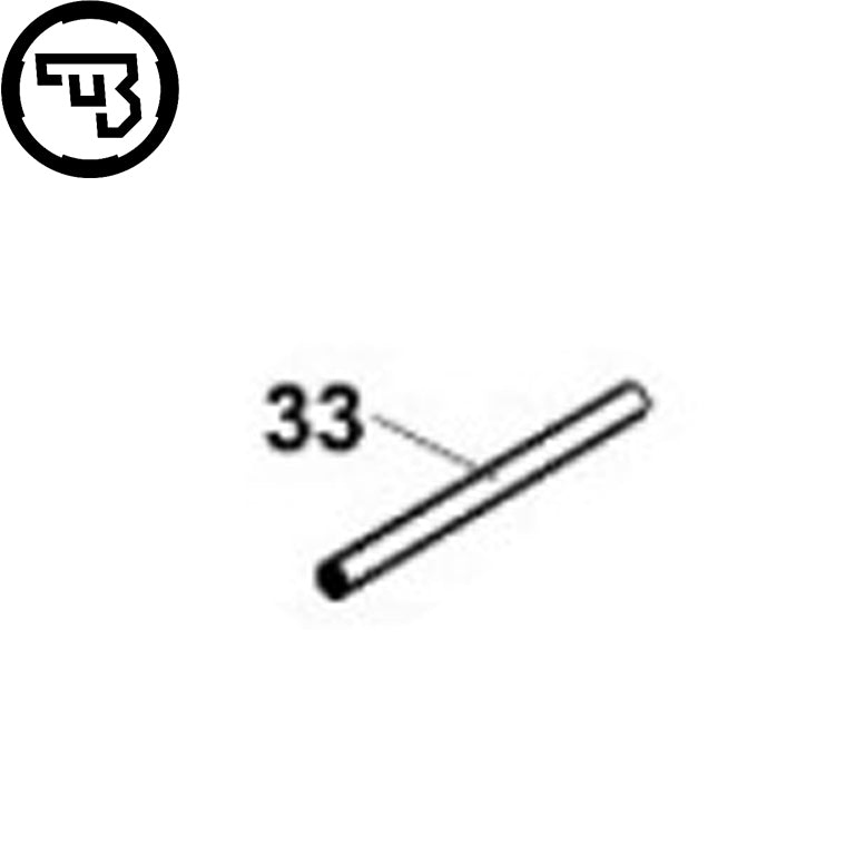 CZ P-10 perno dorsalino | parte #33