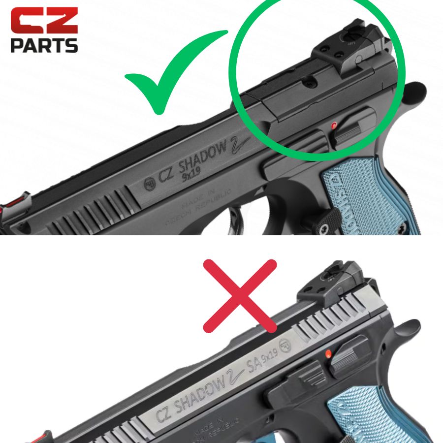 CZ Shadow 2 piastra OR | Aimpoint Acro impronta