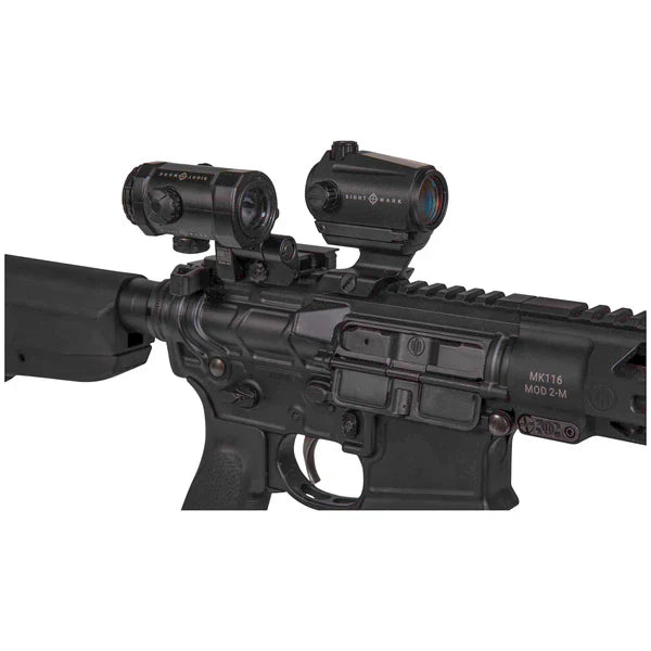 Sightmark XTM-3 Ingranditore 3x con attacco red dot LQD flip to side