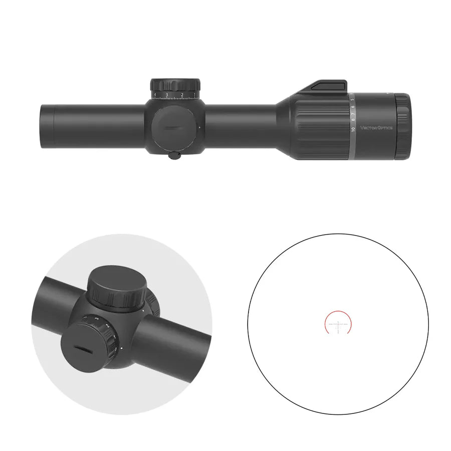 Vector Optics Constantine 1-10x24 HD FFP cannocchiale
