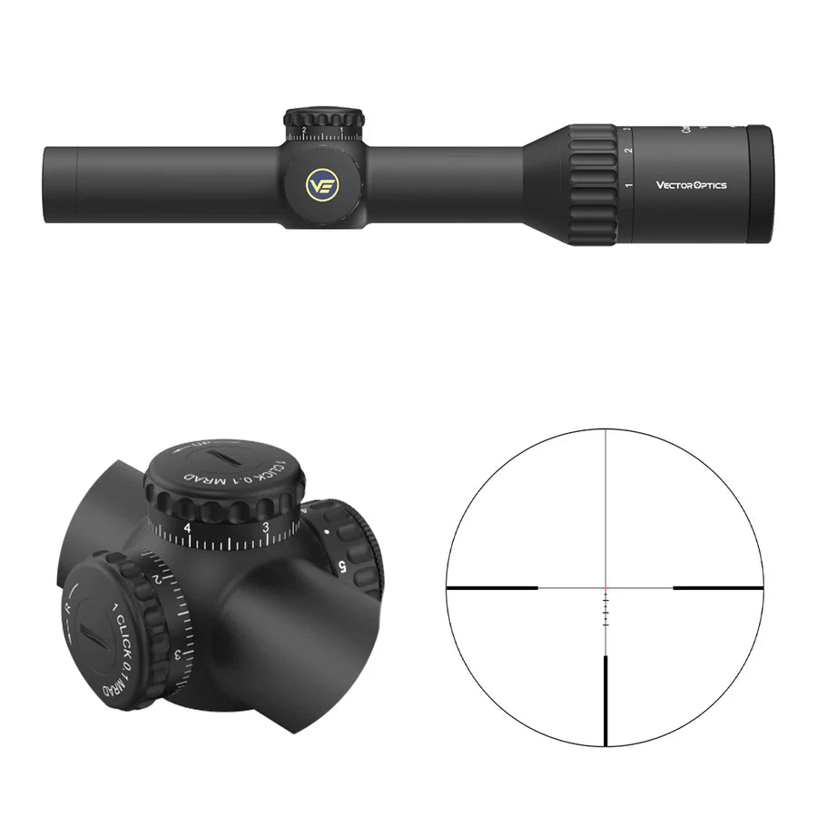 Vector Optics Continental x6 1-6x24 cannocchiale