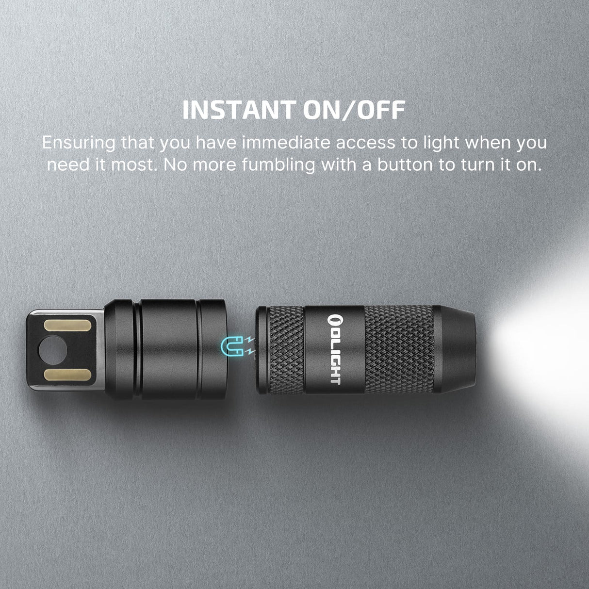 Olight imini 2 | mini torcia ricaricabile portachiavi | 50 lm