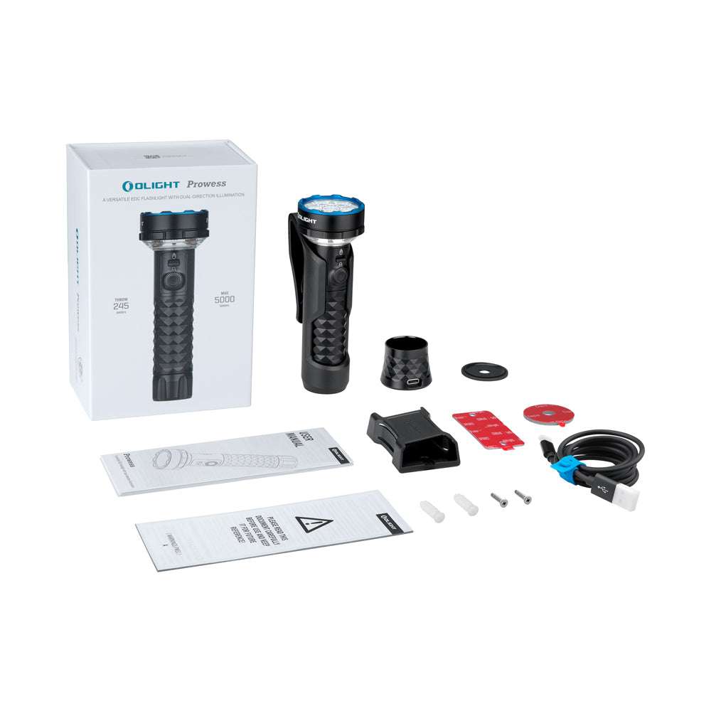 Olight Prowess | torcia con illuminazione bidirezionale | 5.000 lm