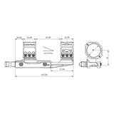 30 mm scope mount cantilever | Picatinny QD Ergo base