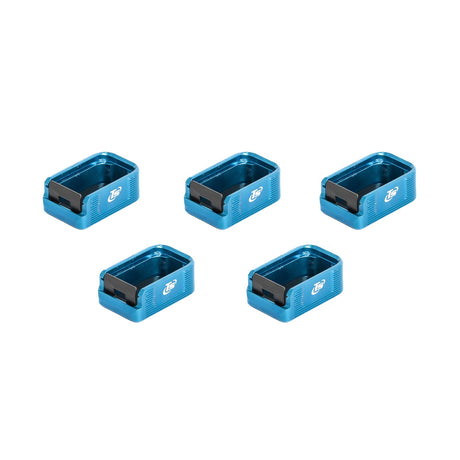 CZ Shadow 2, CZ 75 & SP-01 fondello caricatore alu TS - set di 5 pz | +2 colpi