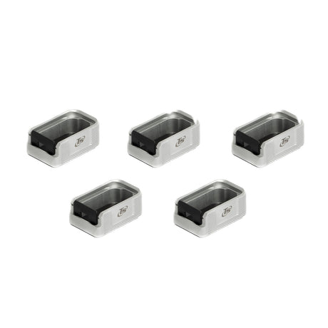 CZ Shadow 2, CZ 75 & SP-01 fondello caricatore alu TS - set di 5 pz | +2 colpi