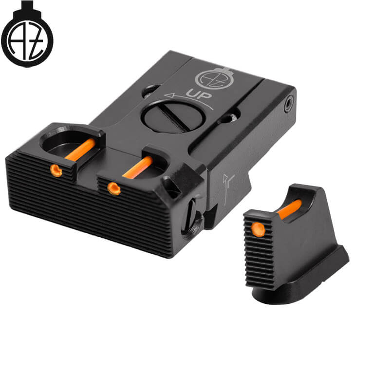CZ 75B, CZ P-01, CZ 75 SP-01 mire regolabili | fibra ottica B 