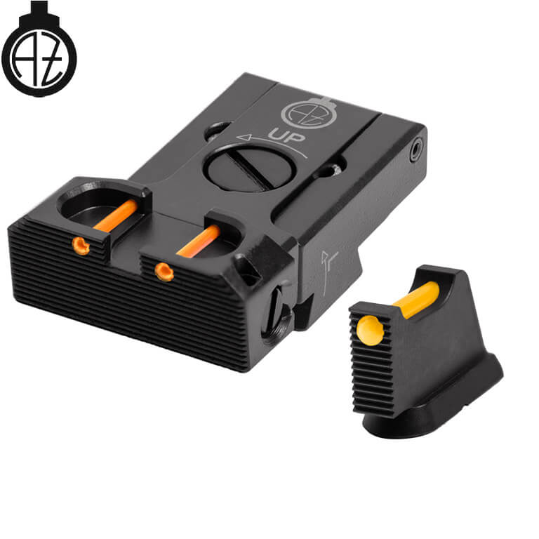 CZ 75B, CZ P-01, CZ 75 SP-01 mire regolabili | fibra ottica B 