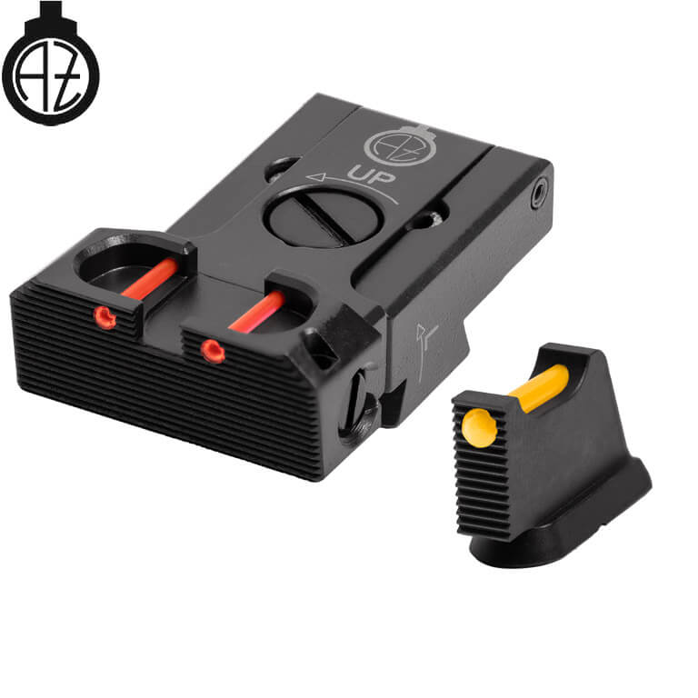 CZ 75B, CZ P-01, CZ 75 SP-01 mire regolabili | fibra ottica B 