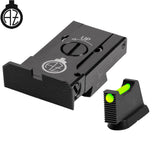 CZ 75B, CZ P-01, CZ 75 SP-01 mire regolabili | fibra ottica A 