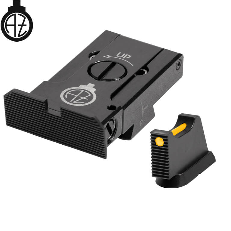 CZ 75B, CZ P-01, CZ 75 SP-01 mire regolabili | fibra ottica A 