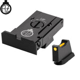 CZ 75B, CZ P-01, CZ 75 SP-01 mire regolabili | fibra ottica A 