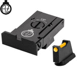 CZ 75B, CZ P-01, CZ 75 SP-01 mire regolabili | fibra ottica A 