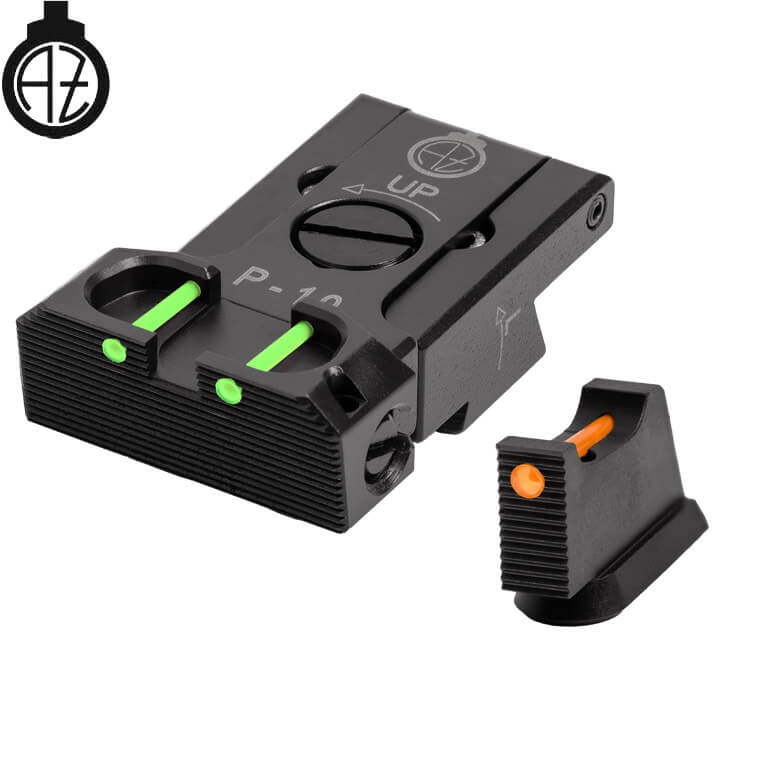 CZ P-10 mire regolabili | fibra ottica B 