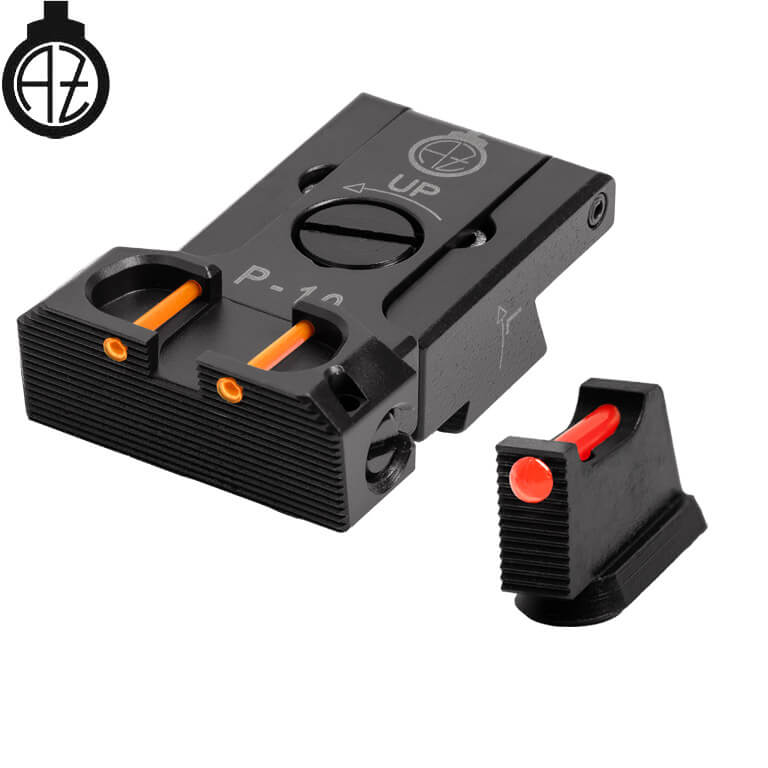 CZ P-10 mire regolabili | fibra ottica B 