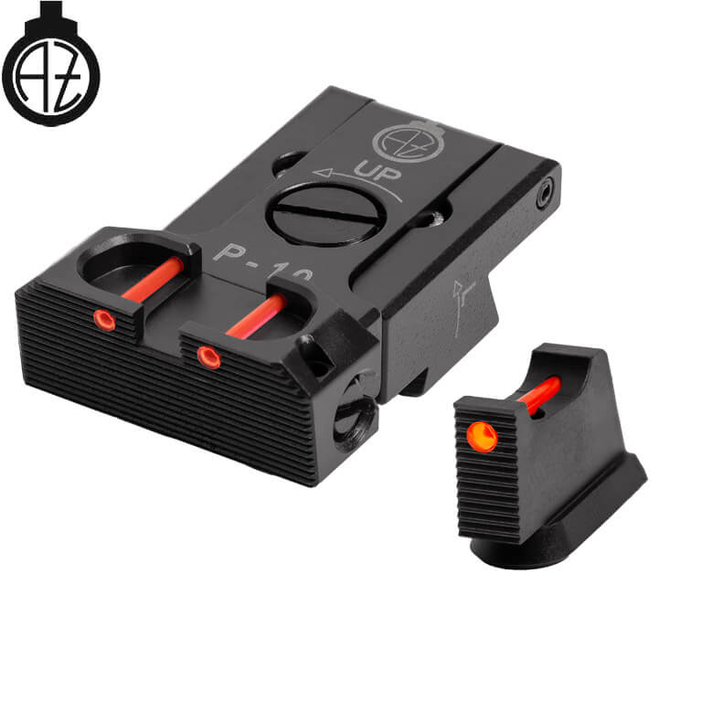CZ P-10 mire regolabili | fibra ottica B 