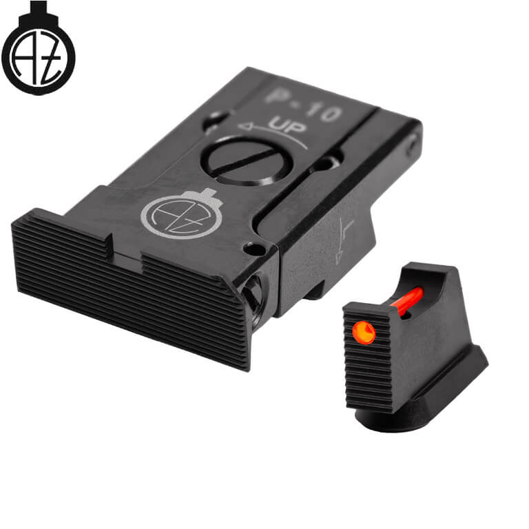 CZ P-10 mire regolabili | fibra ottica A 