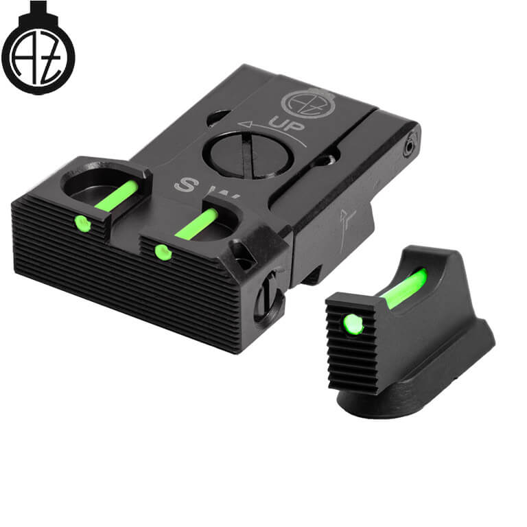 CZ Shadow 2, CZ 75 SP-01 Shadow mire regolabili | fibra ottica B 