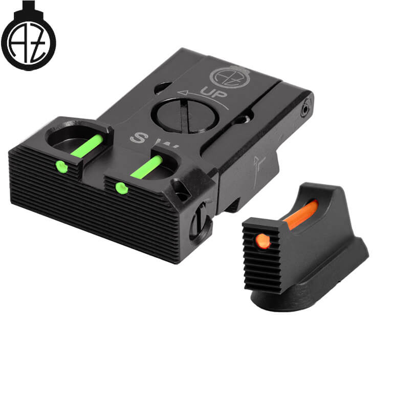 CZ Shadow 2, CZ 75 SP-01 Shadow mire regolabili | fibra ottica B 