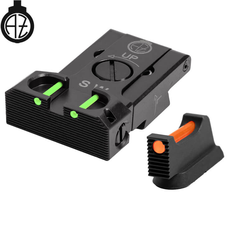 CZ Shadow 2, CZ 75 SP-01 Shadow mire regolabili | fibra ottica B 