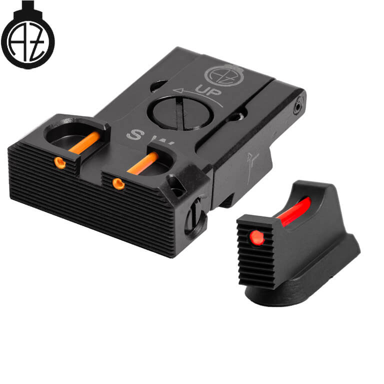 CZ Shadow 2, CZ 75 SP-01 Shadow mire regolabili | fibra ottica B 