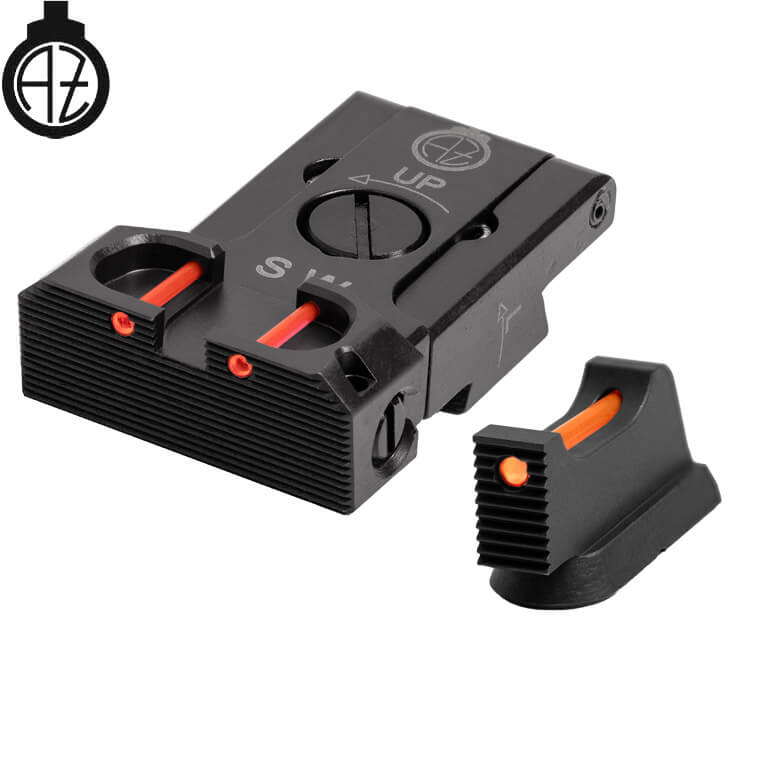 CZ Shadow 2, CZ 75 SP-01 Shadow mire regolabili | fibra ottica B 