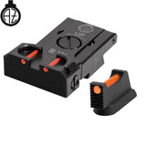 CZ Shadow 2, CZ 75 SP-01 Shadow mire regolabili | fibra ottica B 
