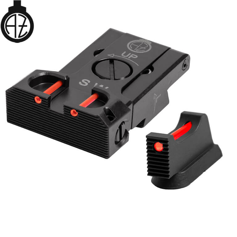CZ Shadow 2, CZ 75 SP-01 Shadow mire regolabili | fibra ottica B 