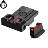CZ Shadow 2, CZ 75 SP-01 Shadow mire regolabili | fibra ottica B 