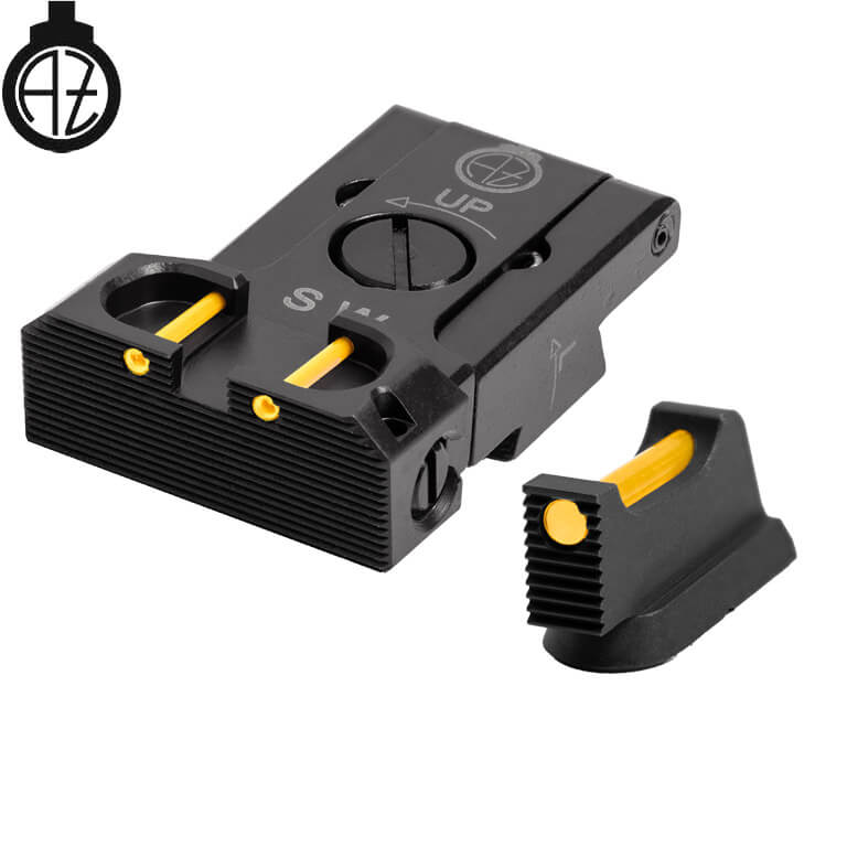 CZ Shadow 2, CZ 75 SP-01 Shadow mire regolabili | fibra ottica B 