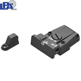 CZ 75B, CZ P-01, CZ 75 SP-01 set mire completamente regolabili | scanalato
