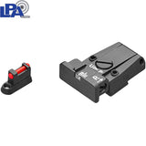 CZ 75B, CZ P-01, CZ 75 SP-01 set mire completamente regolabili con fibre ottiche LPA | tipo A