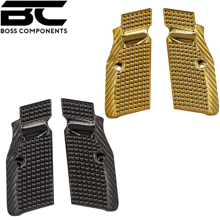 CZ 75B & SP-01, CZ TS 2, CZ Shadow 2 brass guancette | Palm Swell