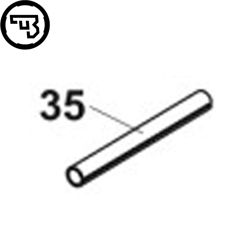 CZ P-07, CZ P-09 inserto perno anteriore | parte n.35