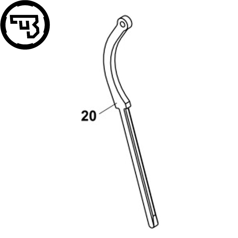 CZ Shadow 2 Compact, CZ P-01, CZ P-07, CZ P-09 asta molla principale