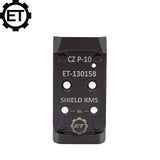 CZ P-10 OR piastra ottica | Shield RMS, SMS