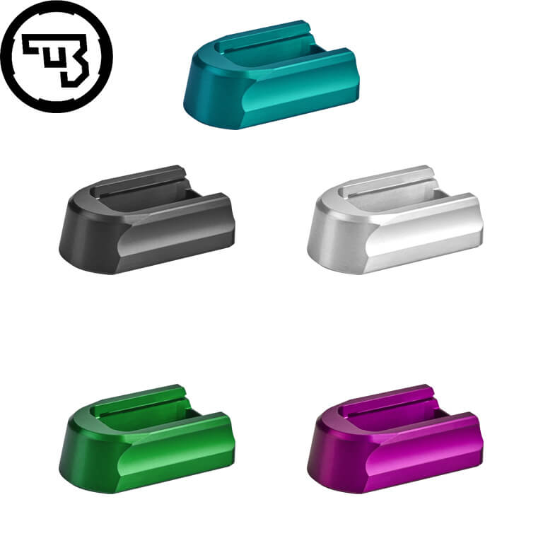 CZ Shadow 2, CZ 75B, CZ P-01, CZ 75 SP-01 alu CZ fondello caricatore | +2rnd